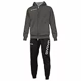 Givova, chandal king, gris oscuro/negro, 2XL