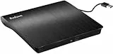 Rodzon Grabadora Externa USB 3.0, Unidades Portátil CD/DVD /-RW/ROM Estable con Lector/Quemador/Re - Quemador para Win 10/8 / 7 / XP/Vista/Linux/Mac OS