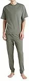 United Colors of Benetton Pantalón de Pijama para Hombre, Verde, L