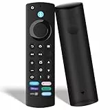 Mando a Distancia por Voz de Repuesto(4 Gen) para AMZ Fir-e TV Stick 2nd Gen,3rd Gen,Lite,4K,4K MAX,Smart TV Cube 2nd 3rd Gen, con Bluetooth y 6 Botones de Atajo