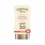 Hawaiian Tropic Satin Protection MINI Ultra Radiance - Loción Solar de Protección Alta SPF 30 , Protege y Suaviza la Piel , Fragancia Frutas Tropicales , Formato Viaje 100 ml