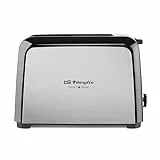 Orbegozo TO 3060 - Tostadora doble ranura, 7 niveles de tostado, función descongelar y recalentar, bandeja recogemigas, parada rápida, 750 W