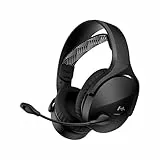 HyperX Cloud Jet - Auriculares Gaming inalámbricos, conexión Dual Bluetooth y dongle USB, 25h de batería, para PC/PS5/Nintendo Switch/Móvil, Color Negro