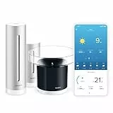 Netatmo Estación Meteorológica Inalámbrica Interior Exterior Con Wifi & NRG01-WW Pluviómetro Inalámbrico para la Estación Meteorológica