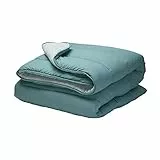 Pikolin Home - Edredón/Relleno Nórdico Hipoalergénico de Fibra, Tacto Pluma, Otoño-Invierno, 300 gr/m², 240 x 220 cm - Cama 150/160 (Todas Las Medidas), Verde
