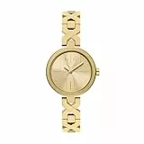 Armani Exchange Reloj Mujer, Movimiento de Cuarzo Dos Agujas y Caja de 32 mm con Correa de Acero Inoxidable