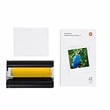 Xiaomi Instant Photo Paper 3' - Papel Fotográfico para Impresora Xiaomi Instant Photo 1S 40 Unidades, blanco (Versión ES + 3 años de garantía)