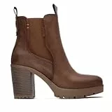 REFRESH - Botas Shelsea Mujer Camel - Calzado Cómodo y Versátil - Moda casual - Modelo 17320002 (Talla 40)