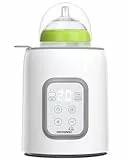 Calentador de biberones GROWNSY 8 en 1 para todas las botellas con temporizador, control de temperatura preciso y apagado automático, calentador de biberones multifuncional para leche materna 1