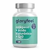 Colágeno Marino Hidrolizado + Ácido hialurónico + Magnesio + CoQ10 + Zinc + Vitaminas A, C, D y B12 - Articulaciones Fuertes, Piel Tersa y Energía - Probado en laboratorio
