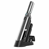 Shark WandVac 1.0 Aspiradora de mano sin cable, pequeña, ligera, gran capacidad de succión, boquilla estrecha y cepillo para polvo, cepillo multisuperficie, base de carga, gris, WV200EU