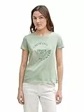 TOM TAILOR Denim 1045423 Camiseta, 13632-Fresh Mint Green, M Mujeres