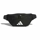 adidas Unisex Adulto Essentials Waist Bag, Black/White, One Size