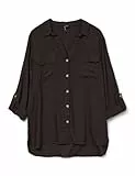 VERO MODA L/S Shirt Vmbumpy L S Camiseta New Wvn Ga Noos, Pastel de Chocolate, XL Mujeres