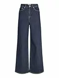 JJXX Jxtokyo Eli Wide HW Jeans Dnm, Azul Oscuro. Detalles:, 28W x 32L para Mujer