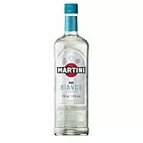 MARTINI Bianco White Vermouth Aperitivo, 15% ABV, 75cl / 750ml, Vermut italiano con infusión de hierbas aromáticas y flores