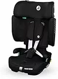 Maxi-Cosi Nomad XL Plus, Silla Coche Evolutiva, 15 Meses a 12 Años, 76-150 cm, Silla Coche Plegable de Viaje, Protección contra Impactos Laterales G-CELL, Bolsa de Viaje, Authentic Black