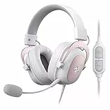 Redragon H510 Auriculares con Cable para Juegos, Sonido Envolvente 7.1, Almohadillas de Espuma viscoelástica, Controladores de 53 mm, Micrófono Desmontable, for PC/PS4 y Xbox One, Nintendo Switch