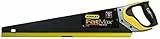 STANLEY FATMAX Serrucho Gen2, Longitud 500mmx1mm, corta hacia delante y atrás, capa de Appliflon para reducir atascos, 7 dientes por pulgada, mango ergonómico, 2-20-529