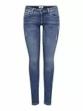 ONLY Onlcoral SL SK Jeans, Medium Blue Denim, 28W / 30L para Mujer