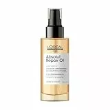 L’Oréal Professionnel, Aceite 10-en-1 Oil Tratamiento Reconstructor para Pelo Seco y Dañado, Absolut Repair, 90ml