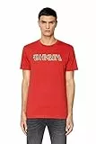 Diesel T-diegor-k52 Camiseta, Rosa (44q-0grai), XXL para Hombre