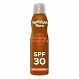 Hawaiian Tropic - Protective Bruma Aceite Seco SPF 30 - Protección Alta - Bronceador en Spray - Sabor Exótico de Coco y Mango. Formato Bruma: 180 ml