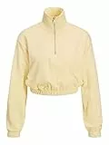 JJXX Jxalfa Reg Every Pantalón Corto Con Media Cremallera, Sudadera Mujer, Luz Solar, S