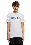 Mister Tee Pushin P tee Camiseta, Blanco, S para Hombre