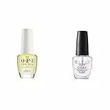 OPI Pro Spa - Aceite Hidratante para Uñas y Cutículas, 14 ml & Nail Polish, Capa Base Natural y Esmalte de Uñas Natural, Efecto Salón, Protección para las Uñas, Resultados Duraderos, Top Coat, 15 ml