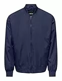 ONLY & SONS Onsgavin Bomber Jacket Otw Chaqueta, Naval Academy, S Hombres