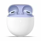 Google Pixel Buds 2a - Auriculares inalámbricos con Cancelación de Ruido Activa - Ligeros y cómodos - Resistentes al Agua - Compatibles con Bluetooth - Lila