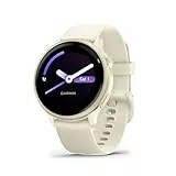 Garmin Vívoactive 6, Smartwatch con GPS, Pantalla AMOLED, Funciones Esenciales de Salud, Entrenamientos de Movilidad, Entrenamiento avanzado del sueño y hasta 11 días de autonomía, Blanco