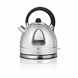 Cuisinart Hervidor eléctrico de estilo tradicional | Hervido rápido, sin cable, silencioso, fácil de verter | Filtro antical extraíble | 1,7L de capacidad | 3kW | Tostadora a juego disponible | Perla