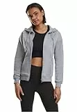 Urban Classics Classic Zip Hoody, Sueter Cardigan, para Mujer, Gris (Grey 00111), M