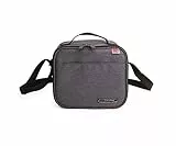 Iris barcelona - City Lunch Bag, Set de Bolsa Térmica Porta Alimentos 4 l y 2 Tapers de 0,6 l, Gris