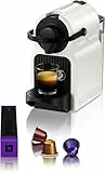 Nespresso Krups Inissia XN1001 - Cafetera monodosis de cápsulas Nespresso, 19 bares, apagado automático, color blanco