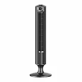 Taurus Babel RCH - Ventilador de torre digital extra alto, 84cm de altura, Indicador de temperatura, 3 velocidades, 3 modos
