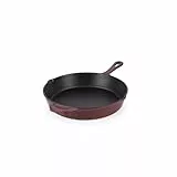 Salter Chester Sartén de Hierro Fundido - Sartén Universal de 26 cm, Adecuada para Horno hasta 240 °C, Grillar, Freír y Sellar, Fuego al Horno a la Mesa, Apta para Inducción, Libre de PFAS, Rojo