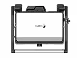 Fagor RoastGrill Grill multifunción, superficie de cocinado XL (27,5 x 17,3 cm), apertura 180º, asa de tacto frío