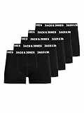 Jack & Jones Jachuey Trunks Noos Jnr - Pack de 5 Unidades Calzoncillo, Niños, Negro, 152