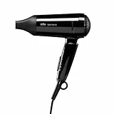 Braun Satin Hair 3 HD350 Style&Go - Secador de viaje, color negro