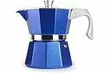 IBILI 623009 Cafetera express evva blue 9 tazas