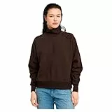 G-Star para Mujer Suéter Asymmetric Button Mock, Marrón (Chocolate Plum D25296-D704-G692), M