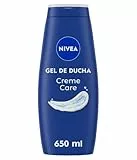 NIVEA Creme Care - Gel de Ducha Hidratante - Sensación de Piel Sana, Suave y Cuidada - Con Vitamina C, E, Aceites Naturales y pH Neutro - Con la Fragancia de NIVEA Creme - Todo Tipo de Piel - 650 ml