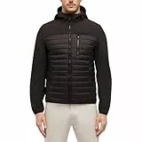 Geox M Sapienza Short Jkt Chaqueta, Negro/Negro, 50 para Hombre