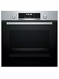 Bosch - Horno multifunción pirolítico, 60 cm. de ancho, Serie 6, Home Connect, 3D Hotair, Autolimpieza, Mandos ocultables, Nergo, HBG578ES7