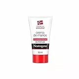 Neutrogena Crema de Manos Concentrada sin Perfume (50 ml), crema de manos reparadora para pieles sensibles, crema para manos agrietadas y secas con glicerina y vitamina E