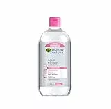 Garnier Skin Active, Agua Micelar Clásica Todo en Uno, Desmaquillante, Limpiador Facial, Limpia Rostro, Labios y Ojos, Sin Aclarado, para Todo Tipo de Pieles, Formato Maxi, 700 ml