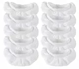 Dampfwischer-Pads für Handdampfreiniger – kompatibel mit Wagner Spraytech Steam Shot Comforday PurSteam usw – universelles wiederverwendbares waschbares Dampftuch-Zubehör – 10 Stück